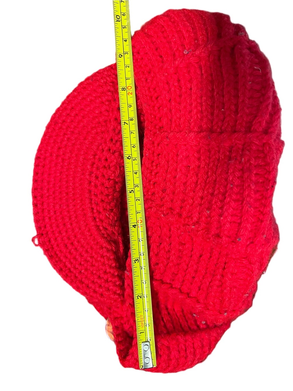 Vintage Hand Knit Cabbie NewsBoy Baker Boy Hat - Picture 7 of 10